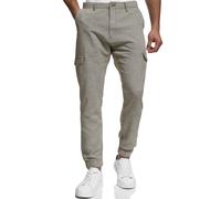 Pantalon en lin Indicode pour hommes Booth - pantalon en tissu pantalon cargo...