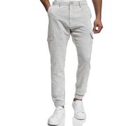 Pantalon en lin Indicode pour hommes Booth - pantalon en tissu pantalon cargo...