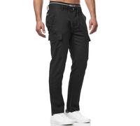Pantalon en lin Indicode pour hommes pantalon cargo Leonardo pantalon en tiss...