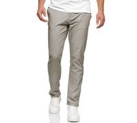 Indicode Hommes Bryne Pants | Pantalon en Coton et Lin Lt Grey XL