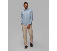 Pantalon En Lin Pour Hommes 120% Lino Drawstring Pants 32alim2131-s00095 XXL
