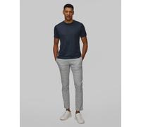 Pantalon En Lin Pour Hommes Alberto Rob - Glencheck 62871353-88 XL