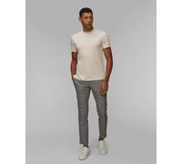Pantalon En Lin Pour Hommes Alberto Rob - Glencheck 62871353-89 L;XL