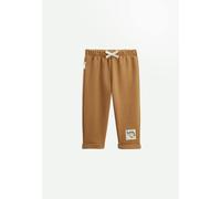 Pantalon En Molleton Lamascotte Camel 12M(74CM)