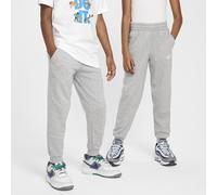 Nike Full Length Pant K NSW Club Ft Jggr Lbr, DK Grey Heather/Base Grey/White, FD3019-063, S