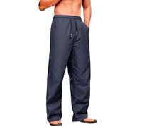 Pantalon en Peluche Homme Jogging Hommes épais Pantalons Baggy Polaire Sweatpants Sport de Survêtement Taille Élastique Large Automne Hiver Training Chaud Pants Poches Mode Grande Taille Sportwear