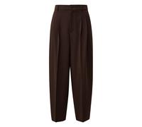 Pantalon en sergÃ© Ã jambes Ã©vasÃ©es femme s.Oliver Marron 46
