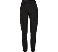 Pantalon en sergÃ© de coton femme Urban Classics Utility Noir 28