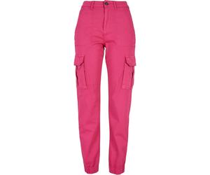 Pantalon en sergÃ© de coton femme Urban Classics Utility Rose 27