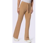 Pantalon en tricot pantalon en jersey - Best Connection - couleur chamois COULEUR CHAMOIS 46