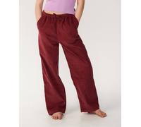 Pantalon En Velour Fille Keepsakes Washed Prune Foncé 8A