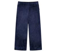 Pantalons Pour Enfants Velours Bleu Foncé 92