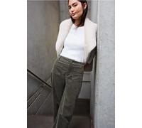 Pantalon en velours côtelé avec poches patch