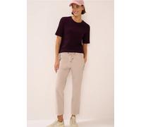 Cecil Pantalon en Velours côtelé pour Femme, Coupe décontractée, Blanc Eggshell, XL / 28L