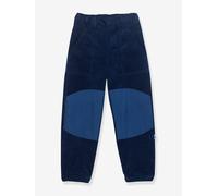Pantalon en velours côtelé enfant KELMI finkid avec renforts bleu jean 4/5A