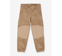 Pantalon en velours côtelé enfant KELMI finkid avec renforts camel 10/12A