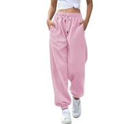 Pantalon en Velours côtelé Halara pour Femme - Pantalon Cargo Large et Long avec Cordon de Serrage - Pantalon Bouffant Droit - Taille élastique - Pantalon fuselé - Pantalon - Pantalon en Corduroy uni