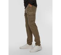 Pantalon En Velours Côtelé Kaki Pour Hommes Alberto John 42871828-130 S;M