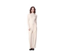 Pantalon en velours femme Grace & Mila Beige M
