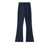 Pantalon Enfant 3 Ans Garçon - Leggings Taille Haute pour Évasé De Yoga Bootcut Couleur Unie Bas Cloche sur Toute La Longueur (Dark Blue 10-12 Years)