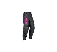 Fly Racing F-16 S24, pantalon textile enfants 22 Gris Foncé/Fuchsia Gris Foncé/Fuchsia