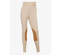 Pantalon équitation à fermeture éclair latérale mid grip enfant LeMieux Hunter Beige 11/12 ans