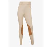 Pantalon équitation à fermeture éclair latérale mid grip enfant LeMieux Hunter Beige 7/8 ans