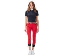 Pantalon équitation concours femme Gaze Jamia Rouge 34