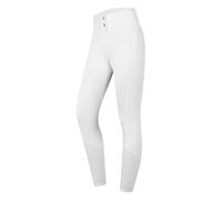 Pantalon équitation de concours full grip taille haute femme ELT Essential Silikon Blanc 46