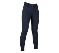 Pantalon équitation en silicone mid grip femme HKM Ari Bleu 36