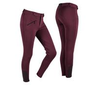 Pantalon équitation enfant QHP - burgundy - 6 ans 8 ans
