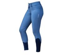 Pantalon équitation femme mid grip Flags&Cup Oleron Bleu 36