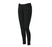 Pantalon équitation fille Equithème Pro Noir 6 ans