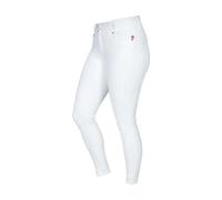 Pantalon équitation full grip femme Back on Track Julia Blanc 46