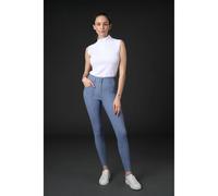 Pantalon équitation full grip femme Catago Rihanna Bleu 46