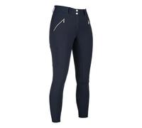 Pantalon équitation full grip femme HKM Lia High Waist Also Bleu 36
