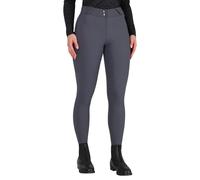 Pantalon équitation full grip femme QHP Livora Gris 36