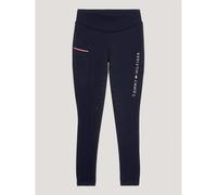 Tommy Hilfiger Leggings fond intégral Elmira pour femmes, toutes saisons avec fond en silicone et poche pour téléphone portable L