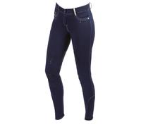 Pantalon équitation Full Grip fille Covalliero BasicPlus Bleu 14 ans