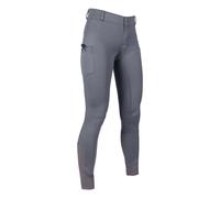 HKM Rubis Pantalon, Gris, 176 cm Mixte Enfant