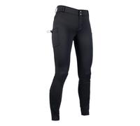 HKM Pantalon d'équitation d'hiver Ruby pour fille et adolescente avec silicone