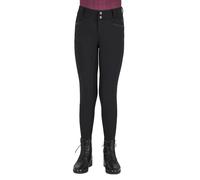 Pantalon équitation full grip fille QHP Zahra Noir 16 ans