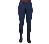 Pantalon équitation full grip QHP Qiara Bleu 34