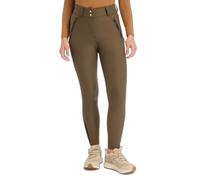Pantalon équitation imperméable full grip femme LeMieux Drytex Marron 34