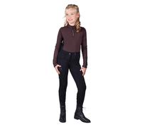 Pantalon équitation mid grip enfant QHP Kae Noir 10 ans
