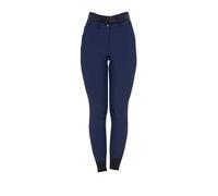 Pantalon équitation mid grip femme Equestro Monogram Bleu 46 IT