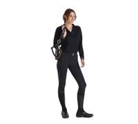 Pantalon équitation technique mid grip femme Horse Pilot X prime Bleu 38
