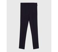 Pantalon esprit legging enfant en coton à taille élastiquée Petit Bateau - bleu - Taille 10 ans 10A bleu marine