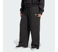 Adidas Pantalon de jogging femme Essentials Small Logo Feel Cozy Open Hem Noir/Blanc XXL Plus
