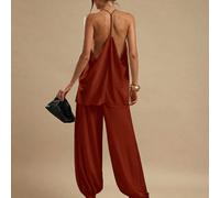 Pantalon évasé élégant en satin pour femmes, couleur jaune gingembre, coupe slim, convient pour les sorties, les brunchs, l'été, les mariages, la lune de miel à la plage, le printemps/été L,M,S,XL,XS,